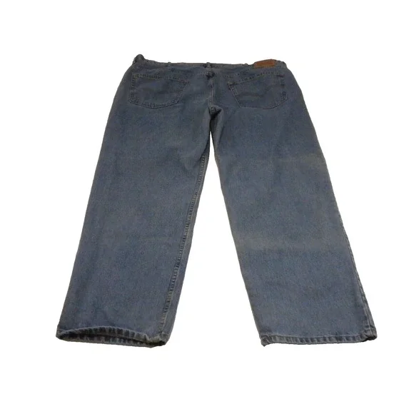 Levi's 550 Jeans Mens 46x32 Blue Denim Relaxed Fit Light Wash Straight - Picture 4 of 13